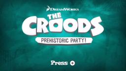 The Croods: Prehistoric Party Title Screen